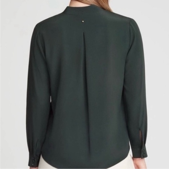 Cuyana Silk Wrap Blouse - Picture 4 of 12